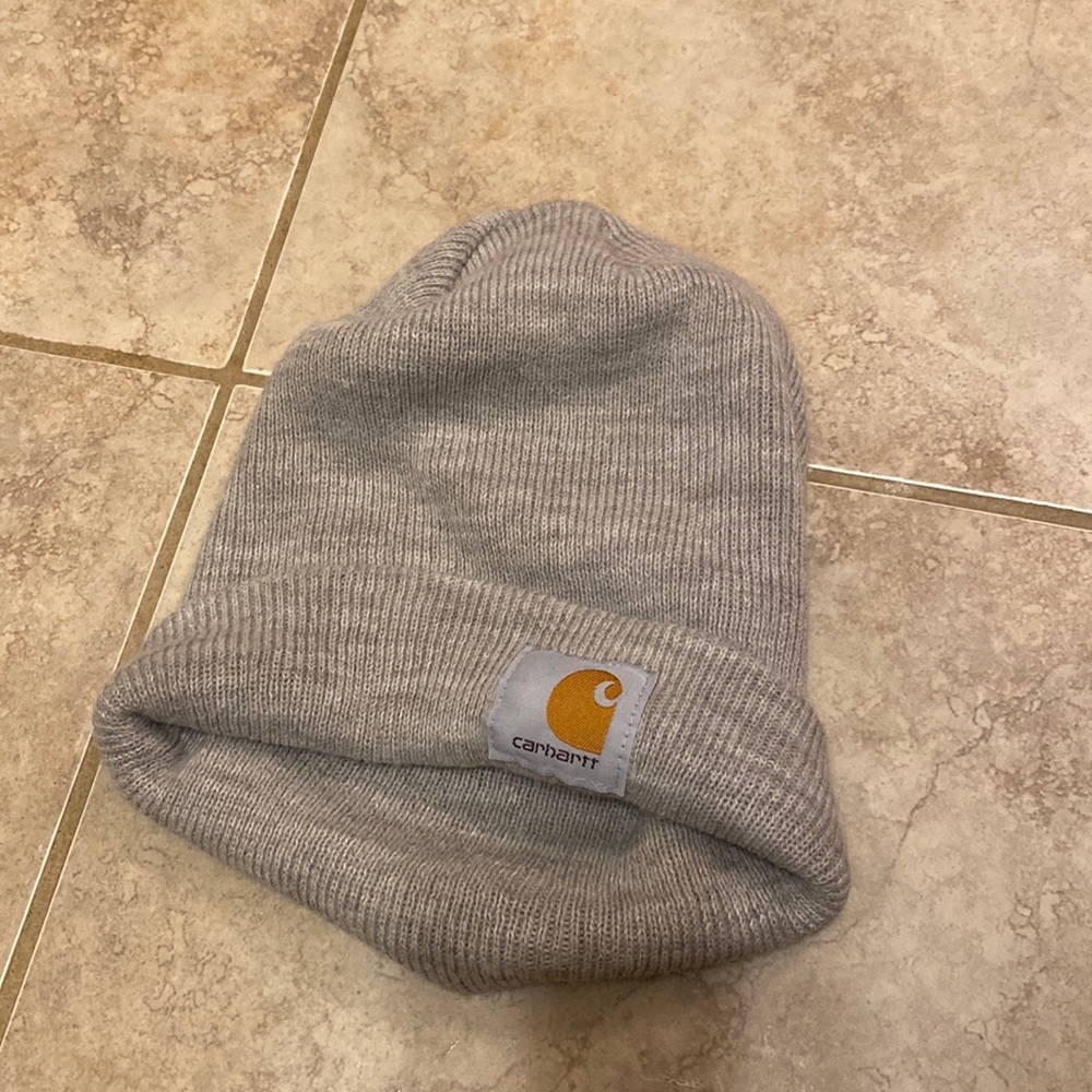 Gray Carhartt Beanie